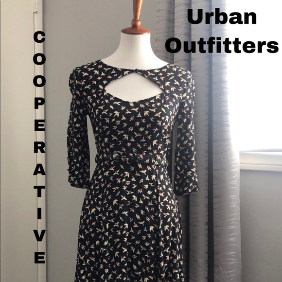 urban outfitters fit and flare dress